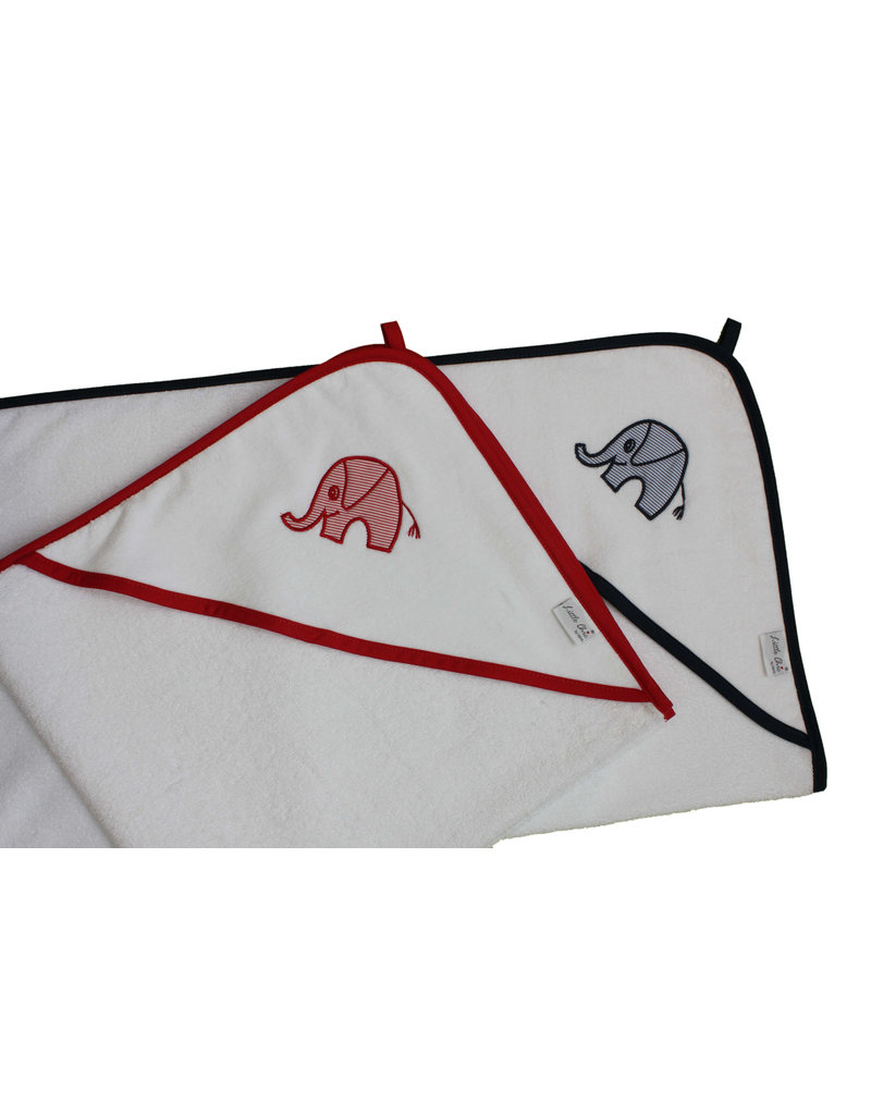 Tavolinchen Hooded Bath Towel "Elefant" ( Velour)