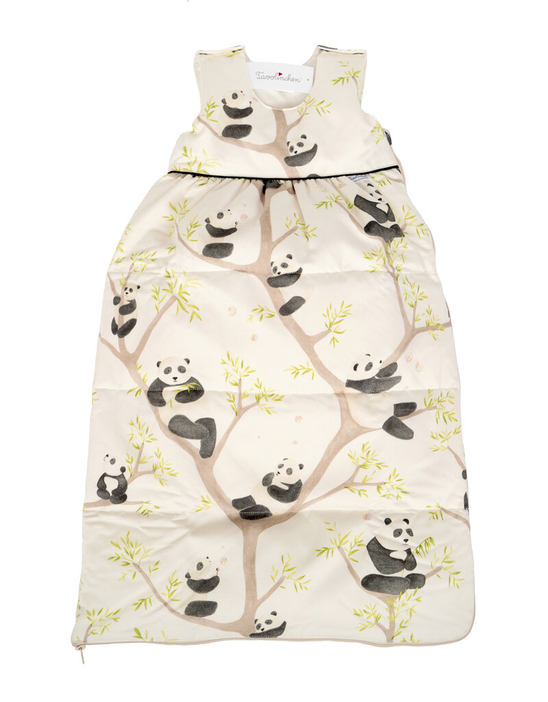 Tavolinchen Down Sleeping Bag "Lucky Panda" - warm & soft