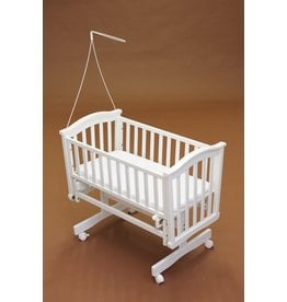 TAVO Cradle »Alice« with canopy pole and mattress