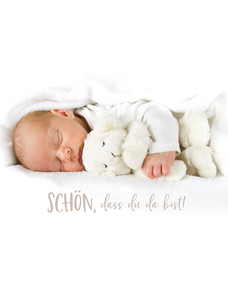 Glückwunschkarte »SCHÖN, dass du da bist« TAVOlinchen