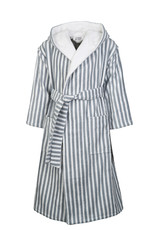 TAVO The classic striped terry bathrobe with hood by TAVO