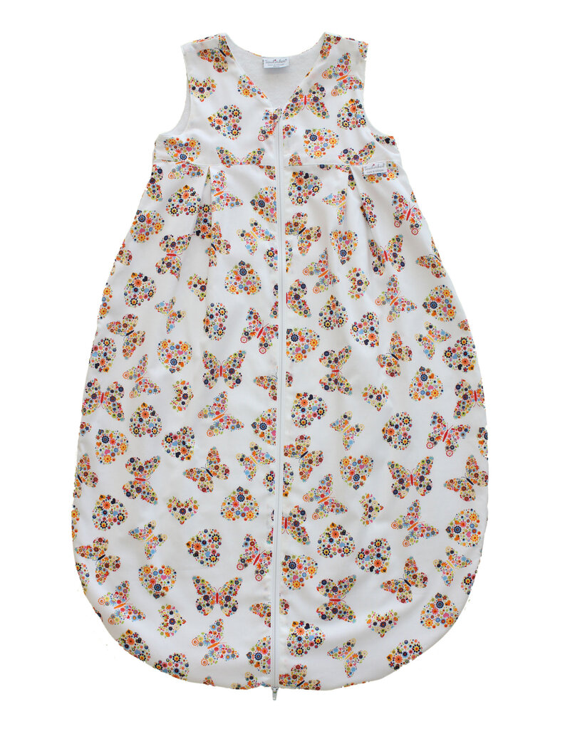 Tavolinchen Heartfelt dreams: Sensual terry sleeping bag with a butterfly pattern from Tavolinchen