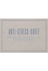 LETTERART - Grafik Werkstatt Grußkarte: Anti-Stress-Karte