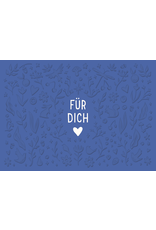LETTERART - Grafik Werkstatt Birthday Greeting Card: For You ♥