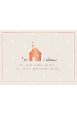 LETTERART - Grafik Werkstatt Greeting Card: For a Lot of Love in the New Home