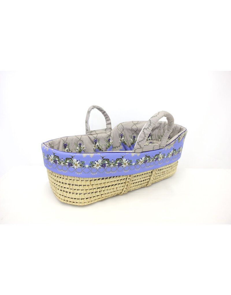 Tavolinchen Moses basket with mattress & down blanket – Alpine charm (single item)