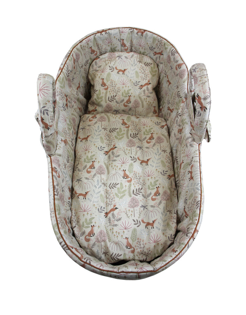 Tavolinchen Moses basket with mattress & down blanket – »Fox«