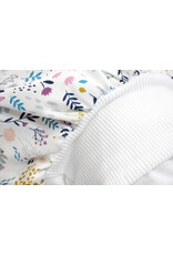 Tavolinchen Down Baby Sleeping Sack 'Häschenfamilie' – Cozy Sleep Sack for Babies Made from Soft Cotton with Adorable Bunny Design, Perfect for Cold Nights