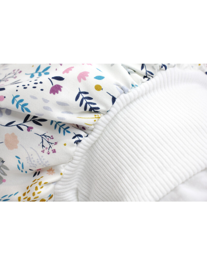 Tavolinchen Down Baby Sleeping Sack 'Häschenfamilie' – Cozy Sleep Sack for Babies Made from Soft Cotton with Adorable Bunny Design, Perfect for Cold Nights