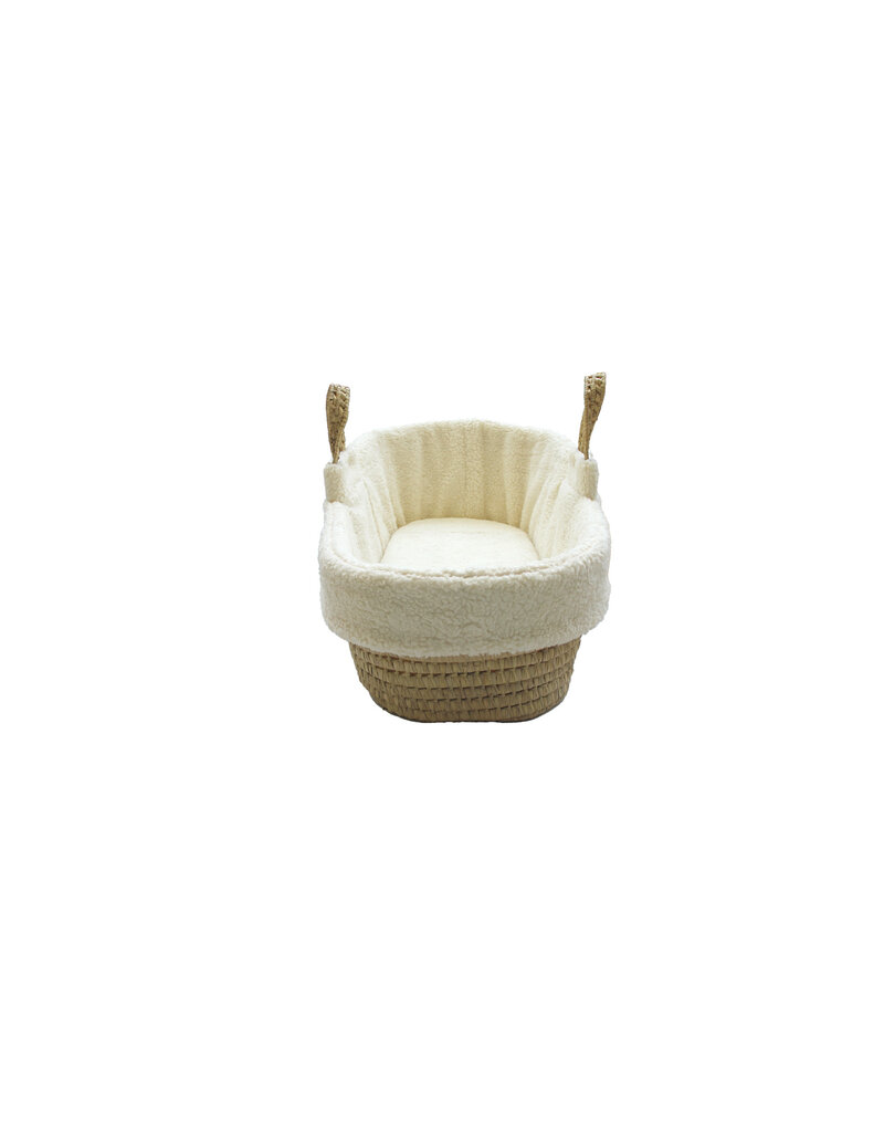Tavolinchen Comfortable moses basket with soft mattress– »Teddy«