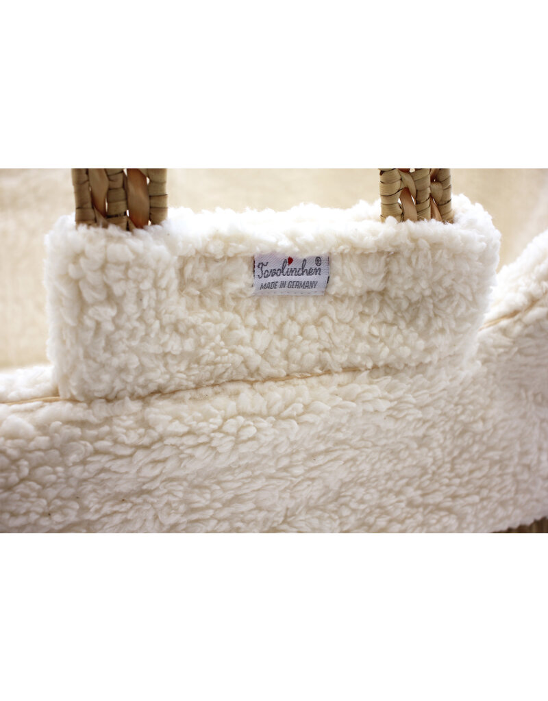 Tavolinchen Comfortable moses basket with soft mattress– »Teddy«