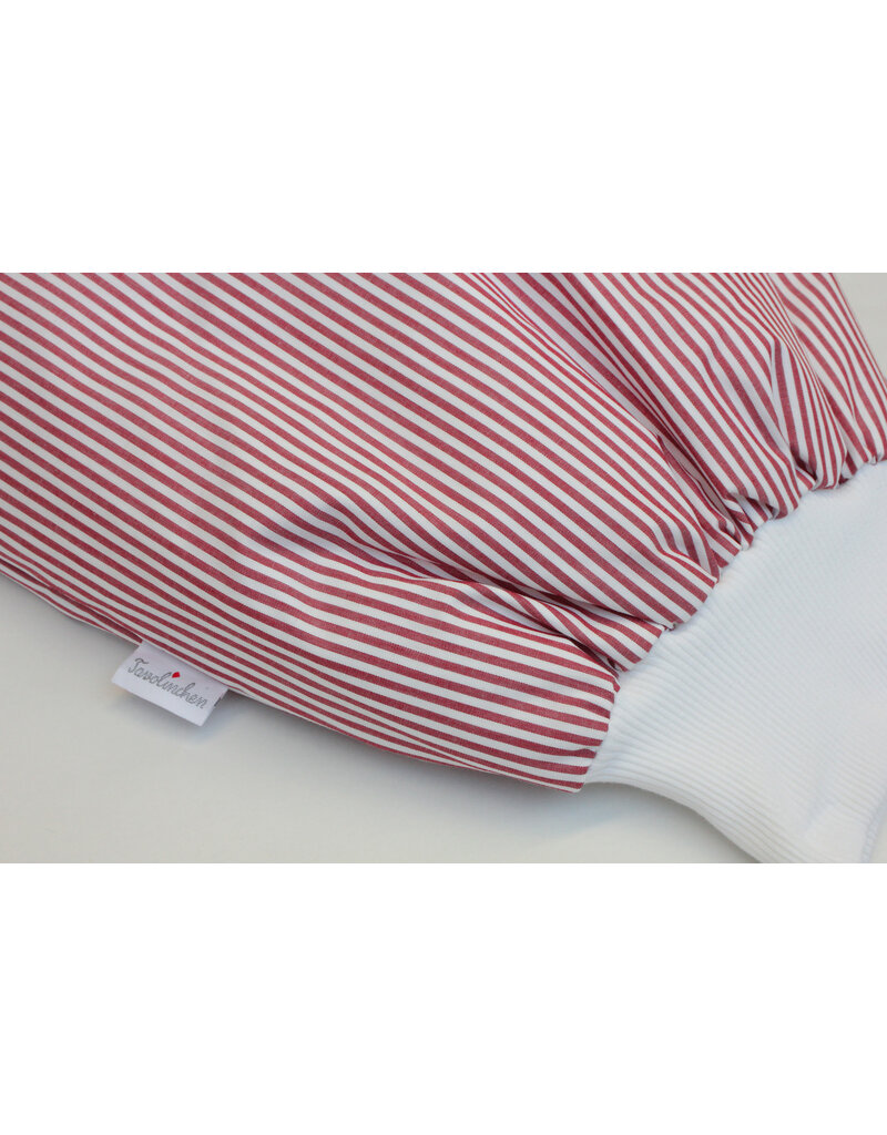 Tavolinchen Daunenstrampelsack Klassik Streifen - kuscheliger Winterschlafsack aus weichen Daunen für Babys, ideal für kalte Nächte und höchsten Komfort