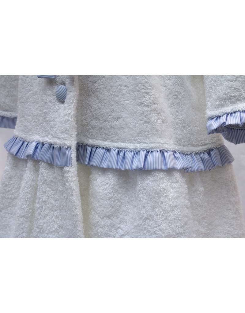Tavolinchen Girls' Bathrobe Made from 100% Cotton – Soft and Absorbent Terry Cloth