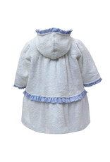 Tavolinchen Girls' Bathrobe Made from 100% Cotton – Soft and Absorbent Terry Cloth