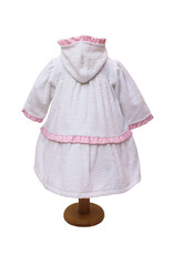 Tavolinchen Girls' Bathrobe Made from 100% Cotton – Soft and Absorbent Terry Cloth