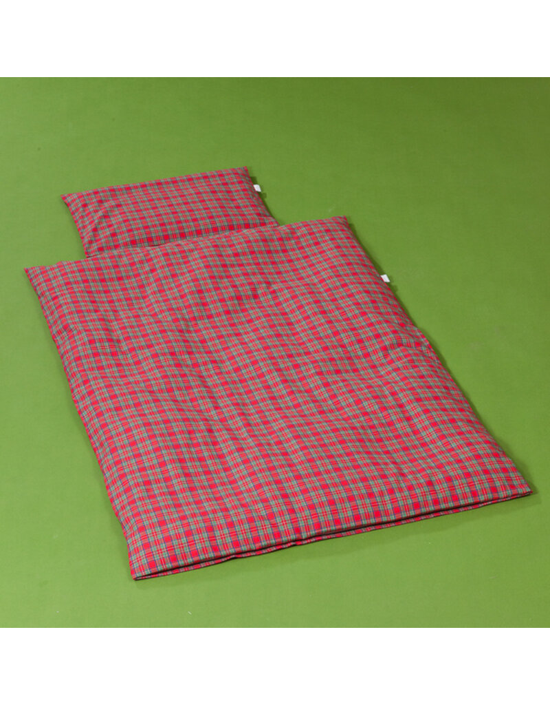 TAVO  Bedding set "Christmas plaid" – festive checkered pattern for the holiday season