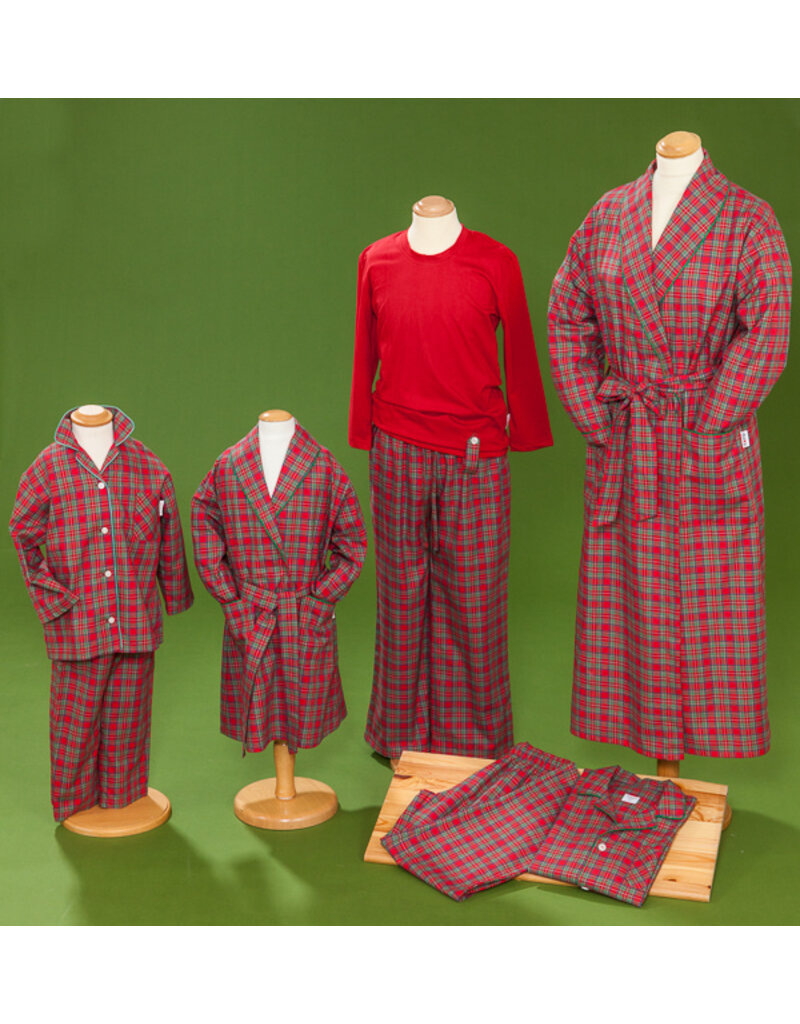 TAVO  Classic pyjama – "Christmas plaid"| Classic pyjama in festive plaid