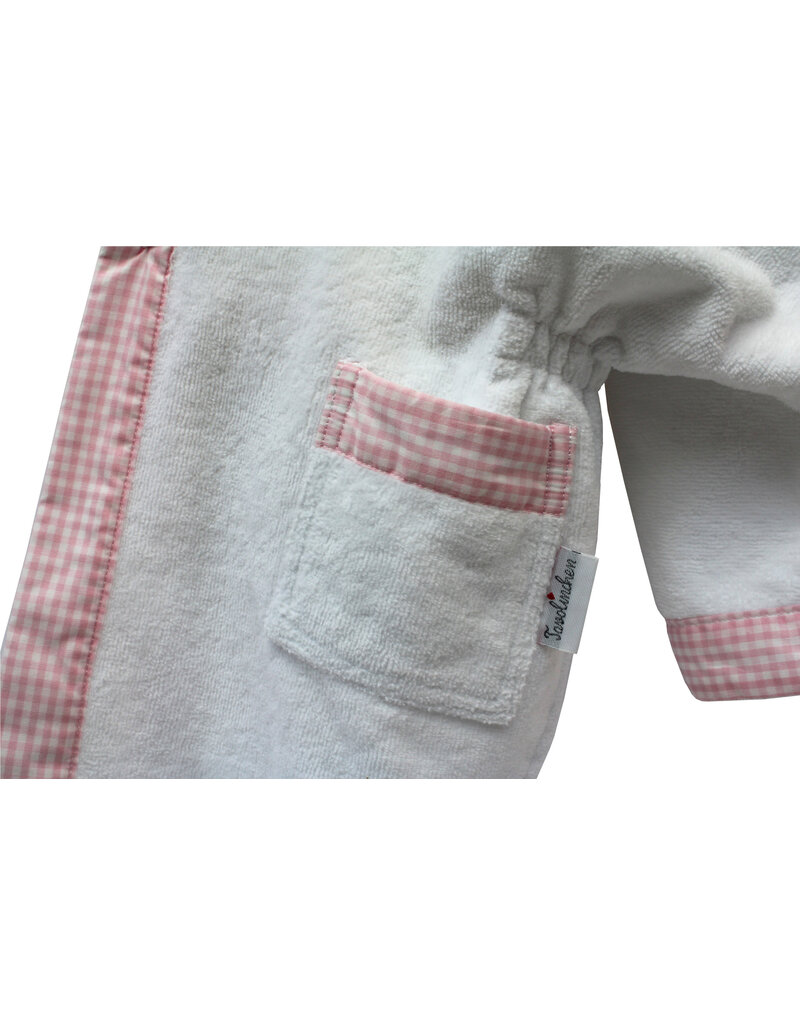Tavolinchen Baby Bathrobe "Back tab"  made of soft velour – Cozy and stylish for your baby.