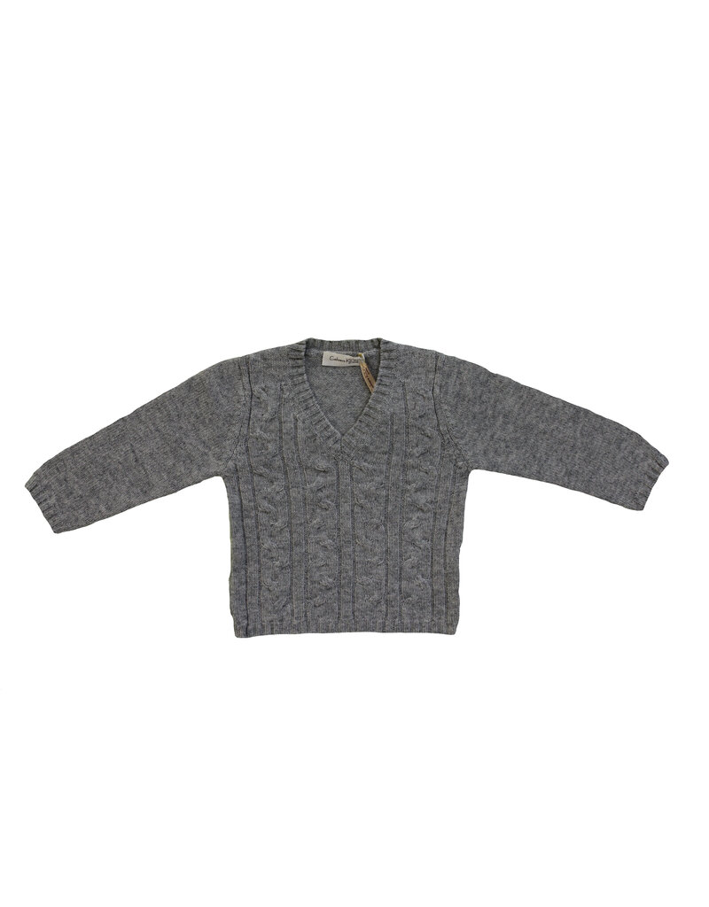 Tavolinchen Cashmere-Pullover für Kinder – 100 % pure Cashmere, klassisches Zopfmuster