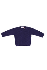 Tavolinchen Cashmere-Pullover für Kinder – 100 % pure Cashmere, klassisches Zopfmuster