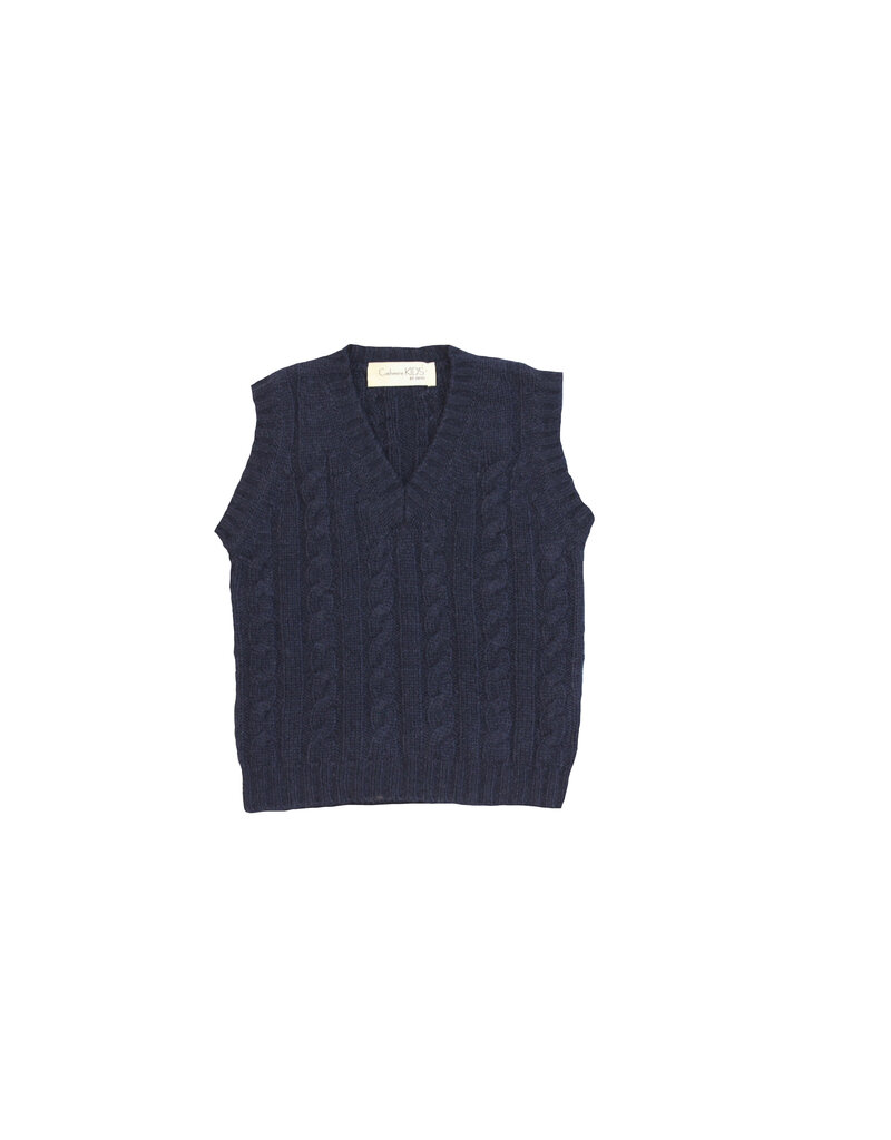Tavolinchen Eleganter Cashmere-Pullunder – "Reine Wärme" – 100% Cashmere aus der Mongolei, weich und edel