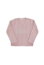 Tavolinchen Cashmere-Pullover für Kinder – 100 % pure Cashmere, klassisches Zopfmuster