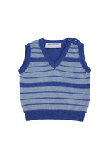Tavolinchen Kinder-Cashmere-Pullunder – 100% Cashmere in Bleu, weich und stilvoll