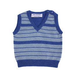Tavolinchen Cashmere-Pullunder  – "Bleu Elegance"