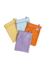 Tavolinchen Terry Cloth Wash Gloves – Set of 4 Gentle, Absorbent Wash Gloves for Daily Care