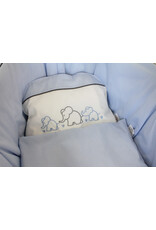 Tavolinchen Tavolinchen Moses Basket "Elephant family"  – Your Baby's First Bed