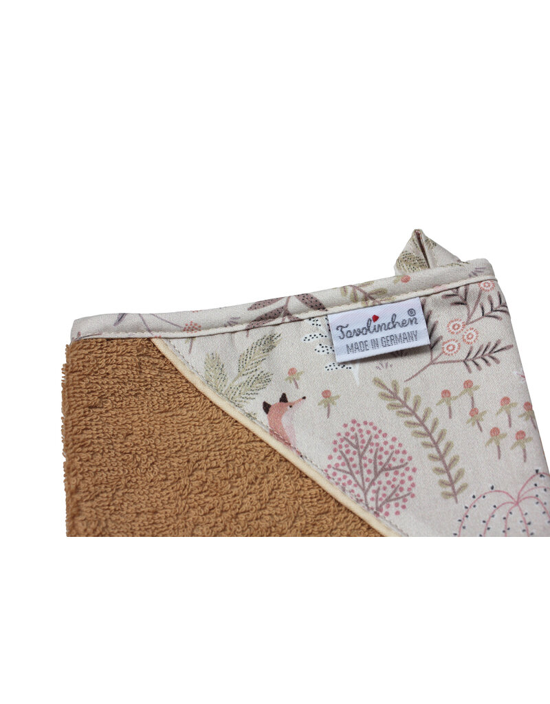 Tavolinchen Wash Mitt "Fox" – Soft Frottier Cloth Wash Mitt with Adorable Fox Design, Made in Germany