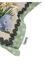 TAVO Gobelin Easter Cushion with Mr. Bunny – Nostalgic Charm for Your Spring Home Decor