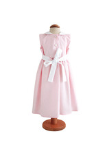 Tavolinchen Girls' Dress  „Vichy Karo“ – Classic Cotton Dress with Collar and Bow