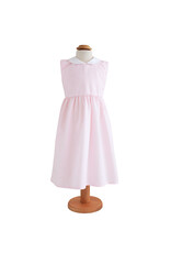 Tavolinchen Girls' Dress  „Vichy Karo“ – Classic Cotton Dress with Collar and Bow