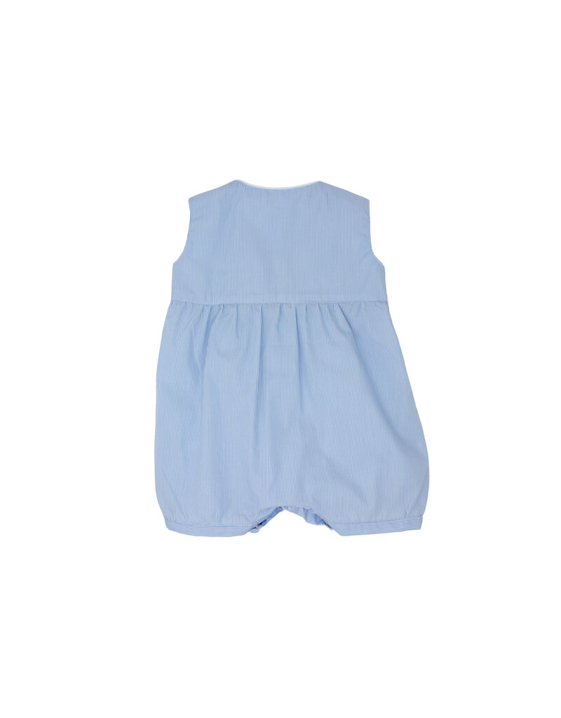 Tavolinchen Playsuit „Boluda Stripes“  – Summer Baby Romper with Practical Buttons