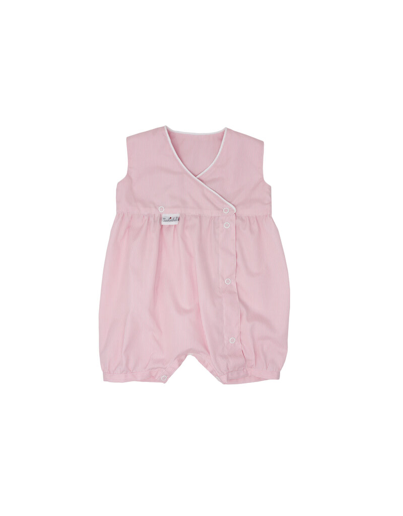 Tavolinchen Playsuit „Boluda Stripes“  – Summer Baby Romper with Practical Buttons