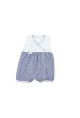 Tavolinchen Playsuit „Boluda Stripes“  – Summer Baby Romper with Practical Buttons
