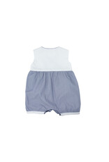 Tavolinchen Playsuit „Boluda Stripes“  – Summer Baby Romper with Practical Buttons