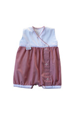 Tavolinchen Playsuit „Boluda Stripes“  – Summer Baby Romper with Practical Buttons