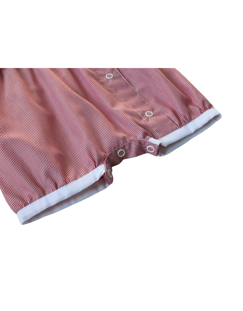 Tavolinchen Playsuit „Boluda Stripes“  – Summer Baby Romper with Practical Buttons
