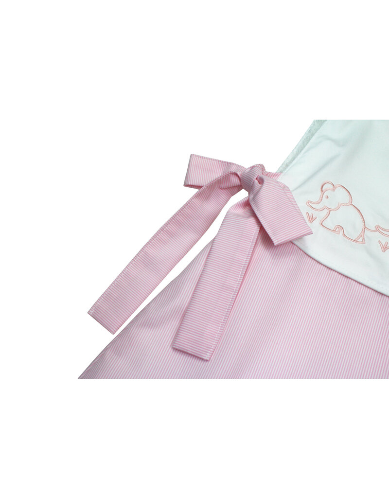 Tavolinchen Frottierschlafsack "Elefantenfamilie" – Baby-Schlafsack aus weicher Baumwolle mit liebevoller Stickerei