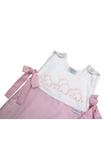 Tavolinchen Terry sleeping bag "Elephant family" – cotton baby sleep sack with delicate embroidery