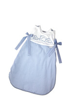 Tavolinchen Frottierschlafsack "Elefantenfamilie" – Baby-Schlafsack aus weicher Baumwolle mit liebevoller Stickerei