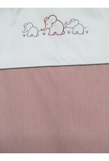 Tavolinchen Frottierschlafsack "Elefantenfamilie" – Baby-Schlafsack aus weicher Baumwolle mit liebevoller Stickerei