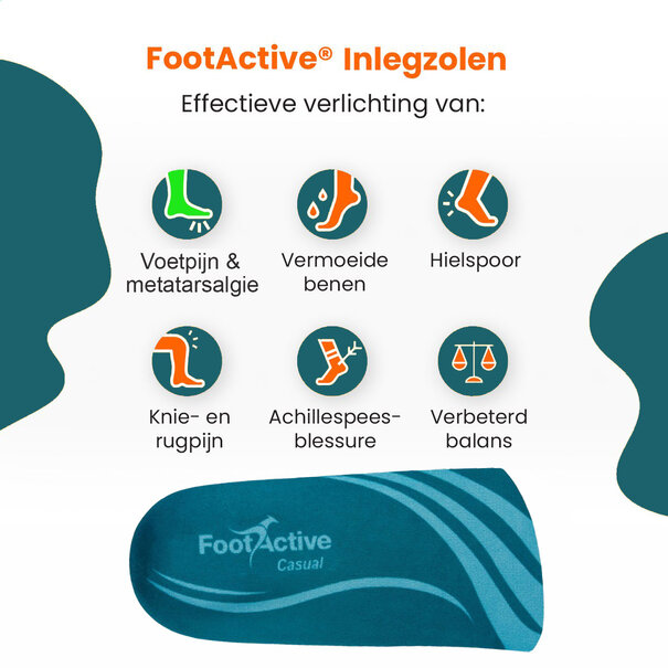 FootActive Casual inlegzool