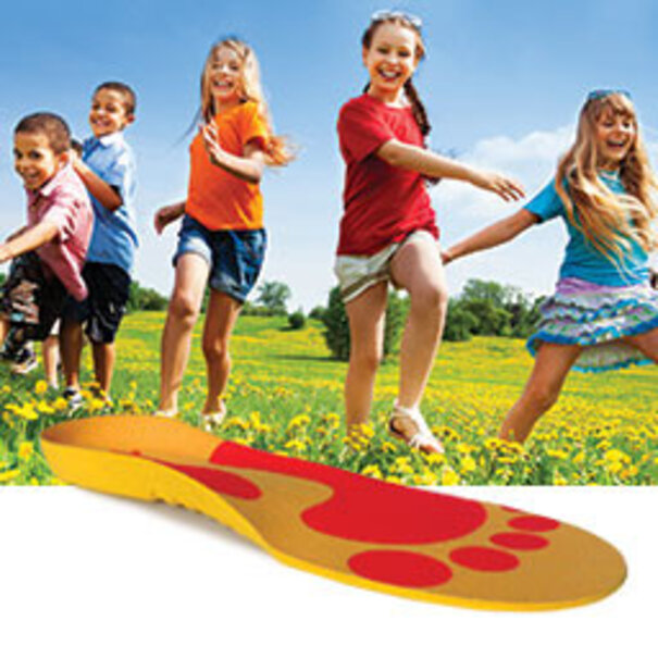 FootActive Kids volle lengte inlegzool. Maat 30 t/m 32 en maat 33  t/m 35