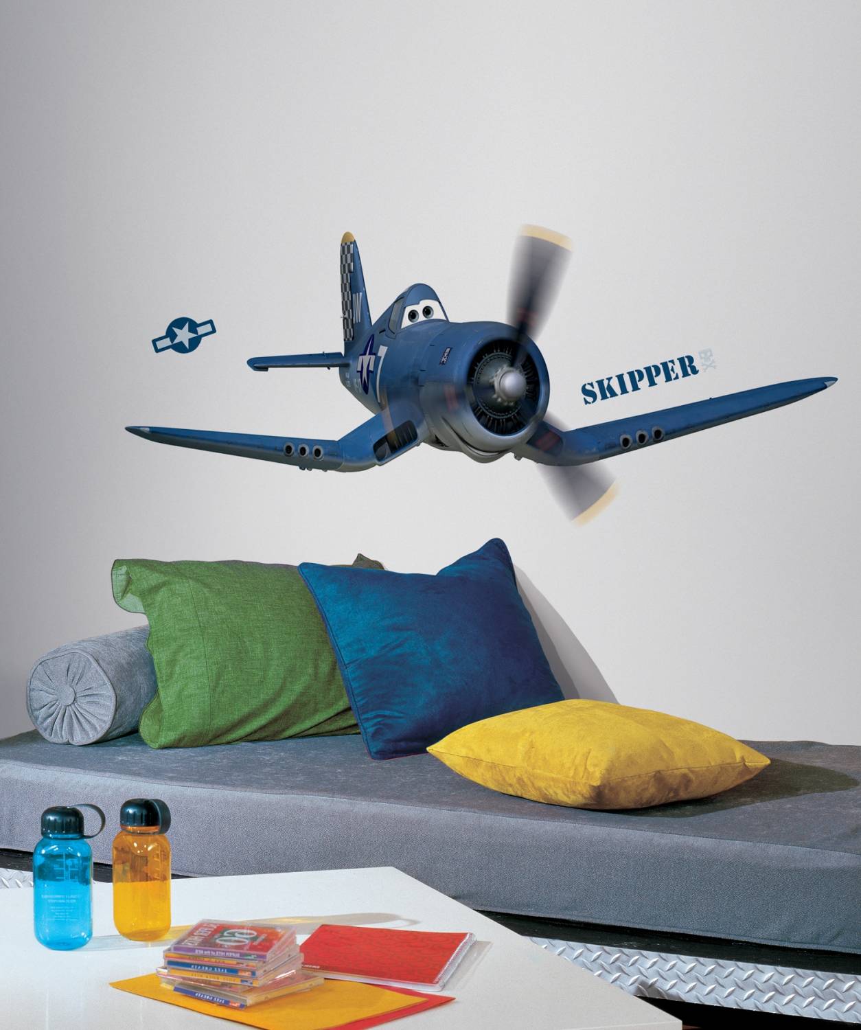 Maak van de kinderkamer een levensechte Planes film!