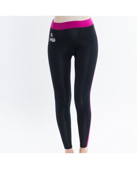 HOWZIT neopreen broek 2 mm zwart/roze