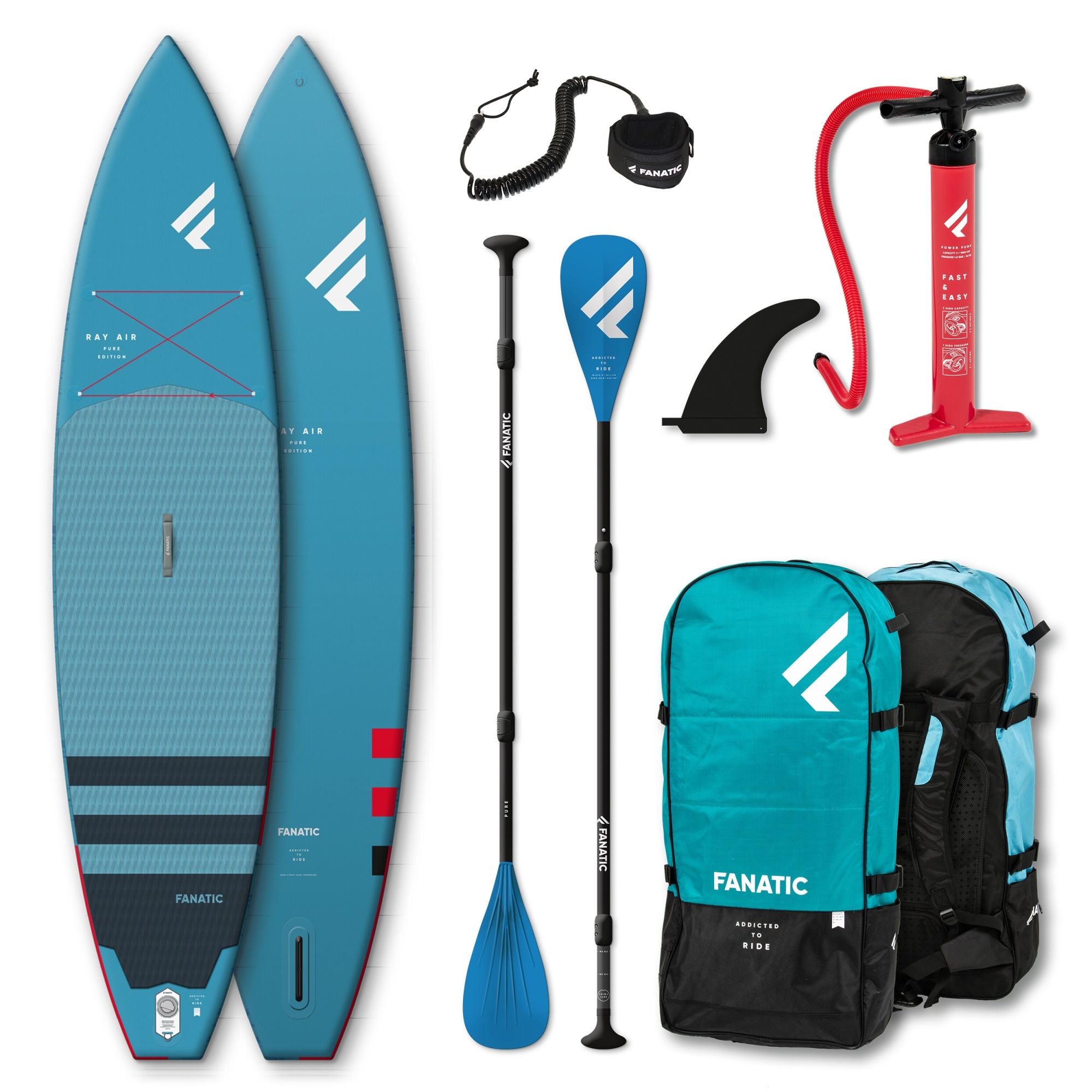 Fanatic Fanatic Ray Air 11'6" x 31" set complete