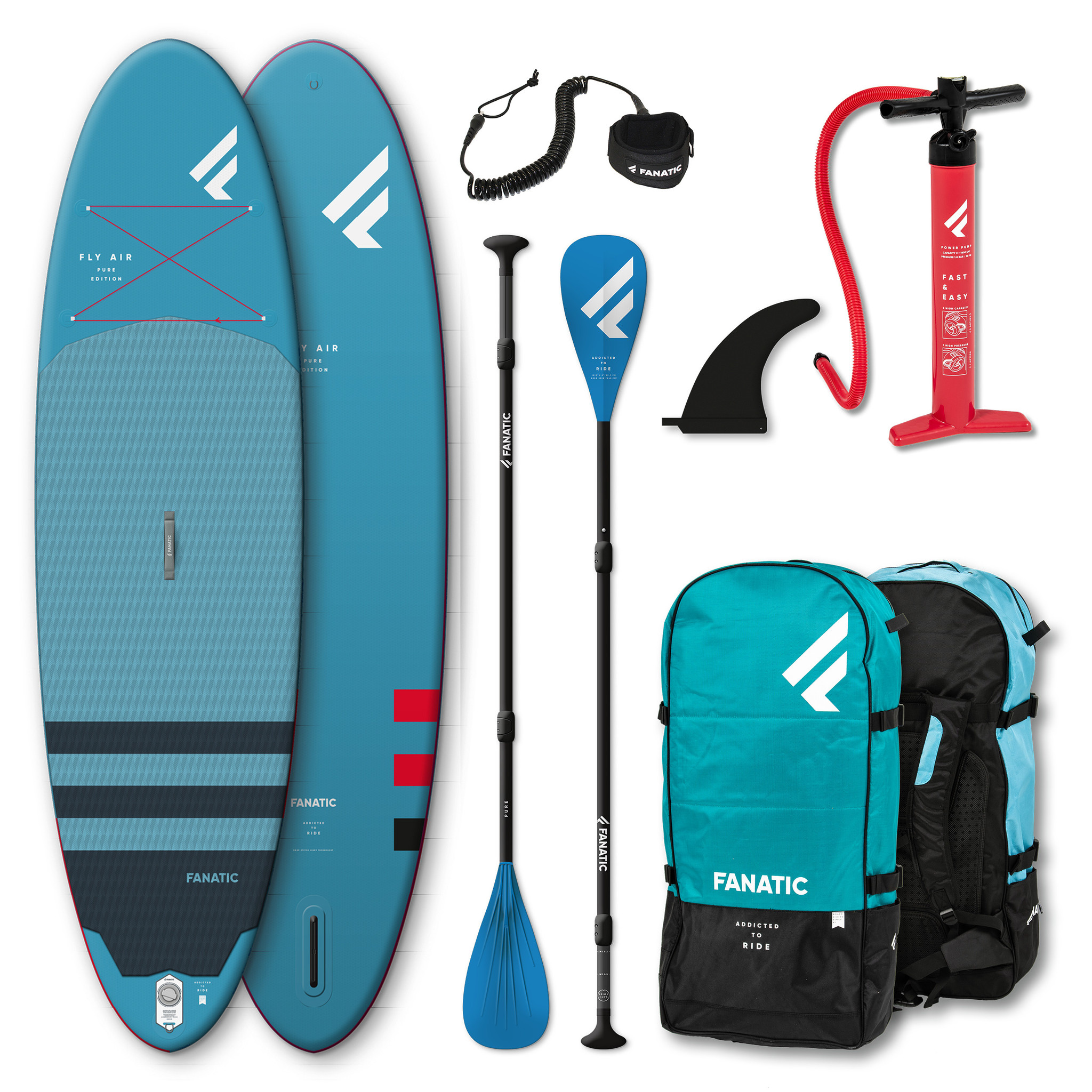 Fanatic Fanatic Fly Air 10'8" Pure compleet pakket